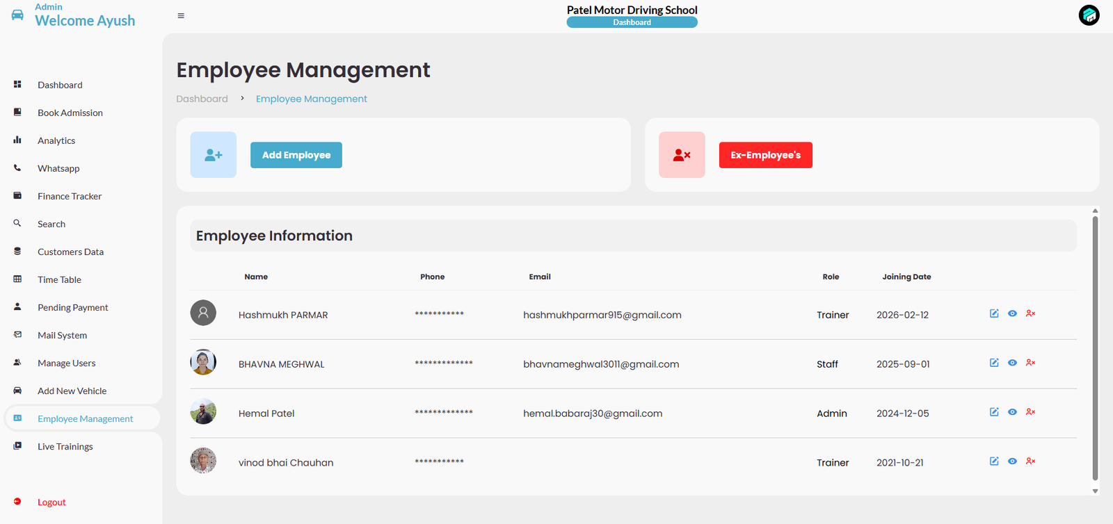 Employee Management